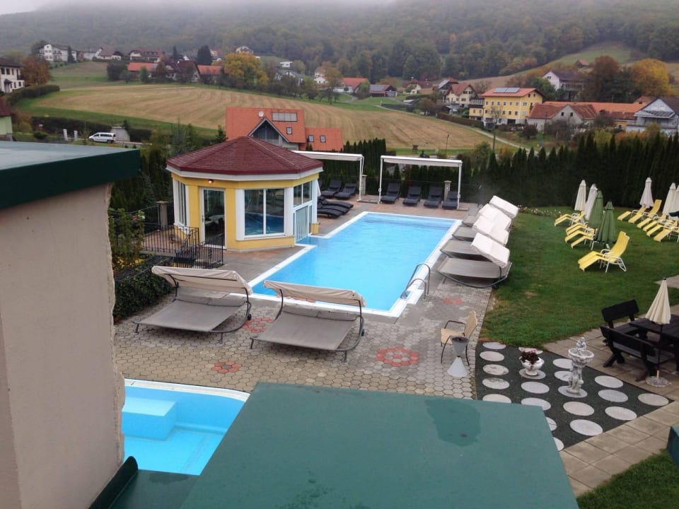 Beheizter Aussenpool Schlössl Hotel Kindl