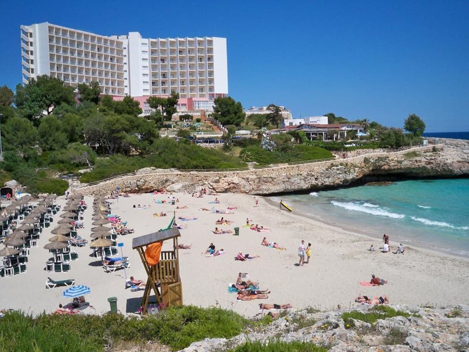 Rückseite des Hotels Globales America