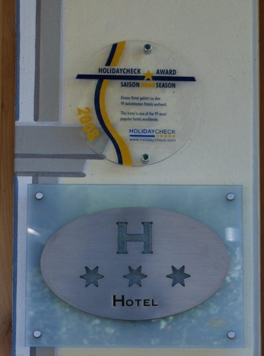 Award-Auszeichnung 2008 Panoramahotel Wildschütz