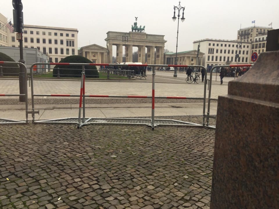 Aussicht beim Frühstück Hotel Adlon Kempinski Berlin