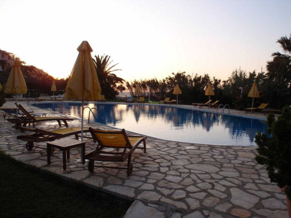 Der Pool Ibiscus Hotel Corfu