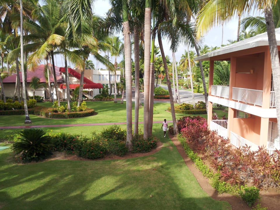 Ausblick von unserer Terrasse Hotel Grand Palladium Palace Resort, Spa & Casino