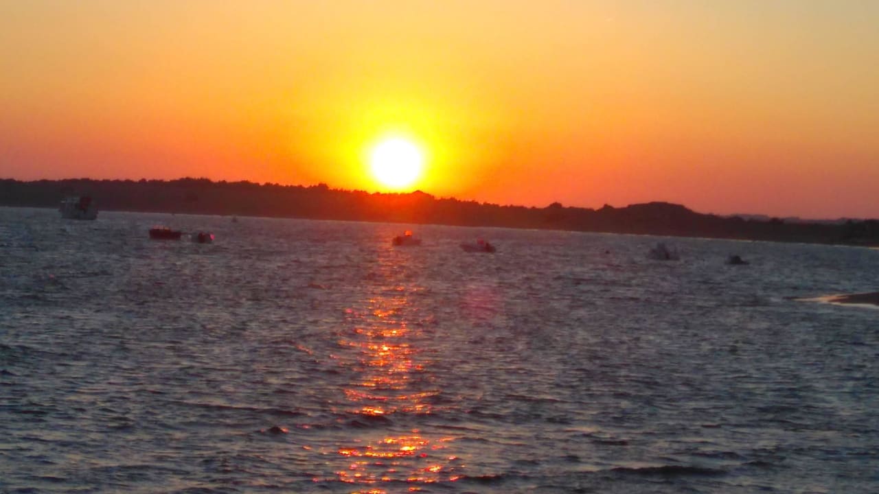 Sonnenuntergang Hotel Golden Sands