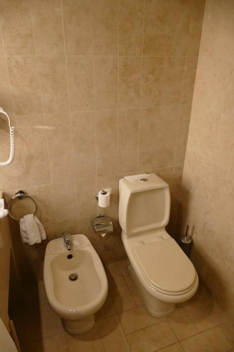 Bidet und Toilette Hotel Black Tulip