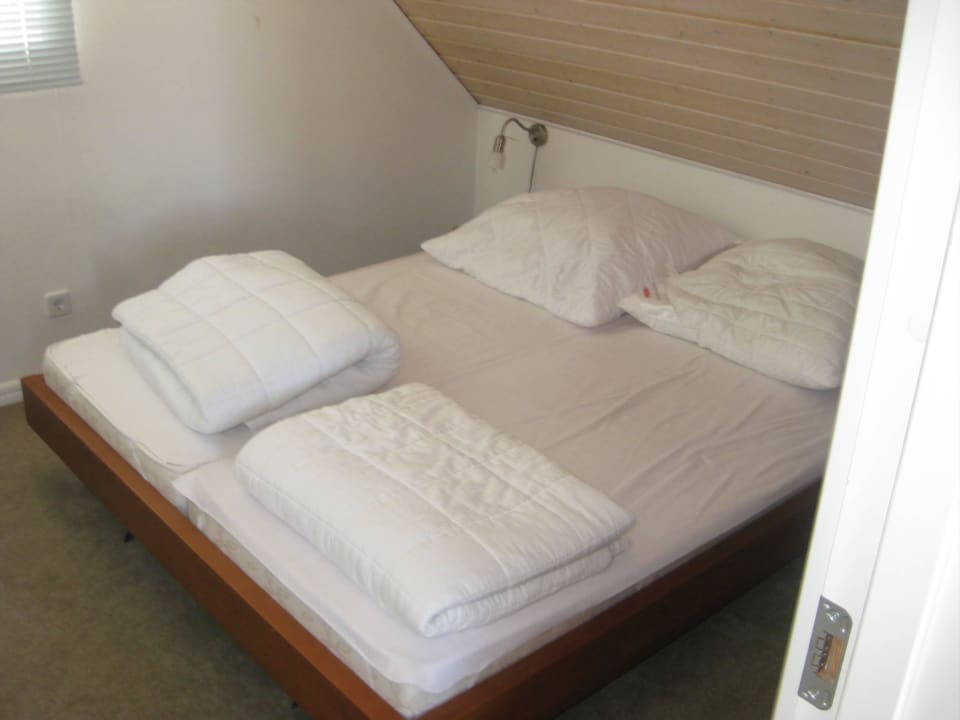 Kleine unbequeme Betten Ferienhäuser Schlosspark Bad Saarow