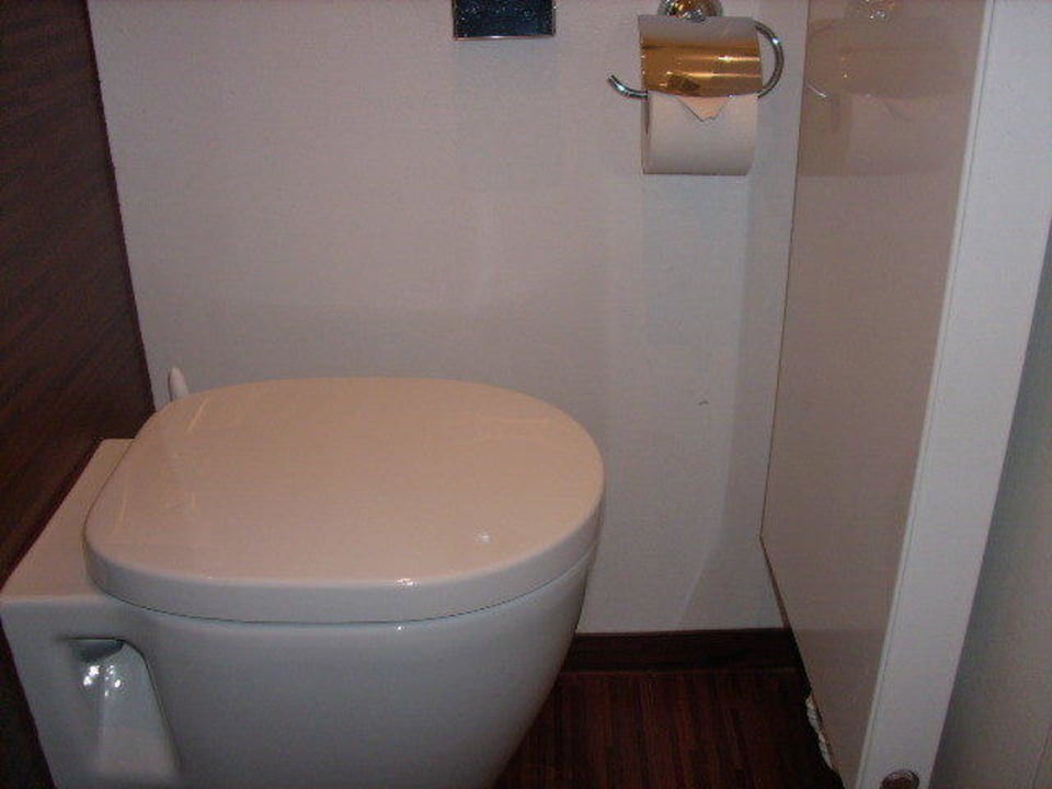 Toilette Zimmer 105 Heikotel – Hotel Stadtpark Residenz