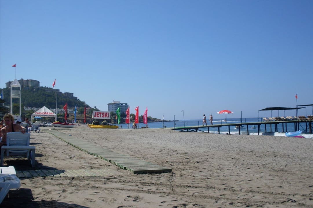 Blick nach links Kırbıyık Resort Hotel - Alanya