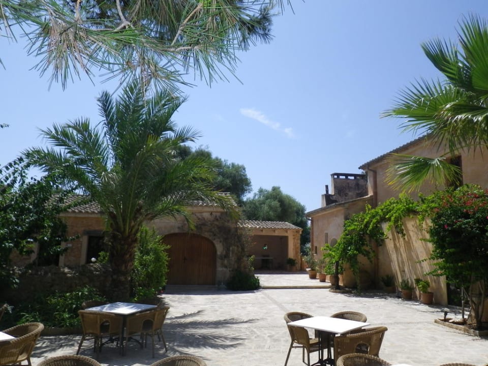 Sa Galera Innenhof Hotel Sa Galera