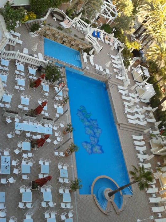 Blick vom Balkon 6. Etage Hotel Bahia del Sol