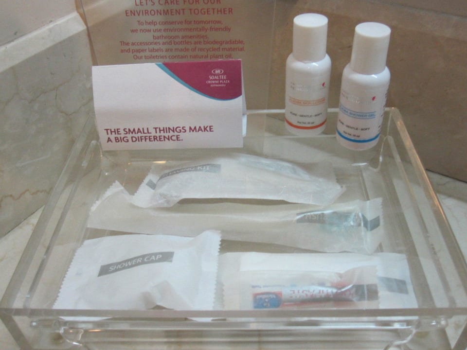 Badezimmer Amenities Hotel Soaltee Crowne Plaza Kathmandu