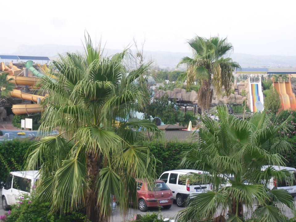 Aquapark aus Hotel fotografiert Bella Resort & Spa