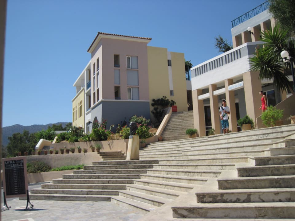 Opposite the reception Fodele Beach & Water Park Holiday Resort