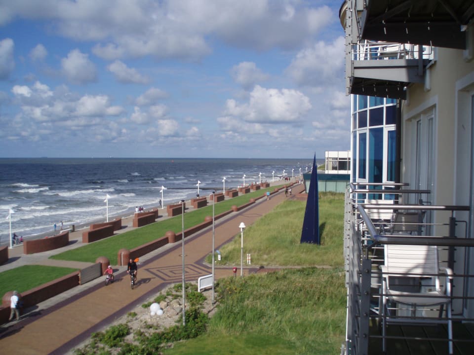 Ausblick Zimmer 215 Strandhotel Georgshöhe
