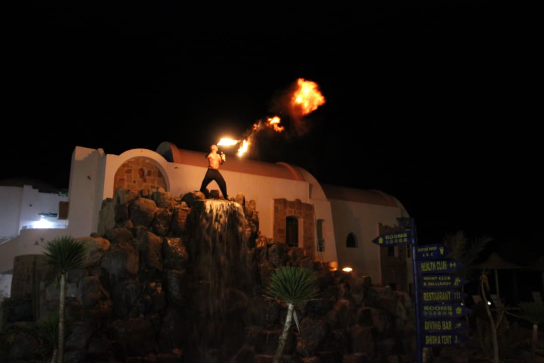 Feuershow Shams Alam Beach Resort