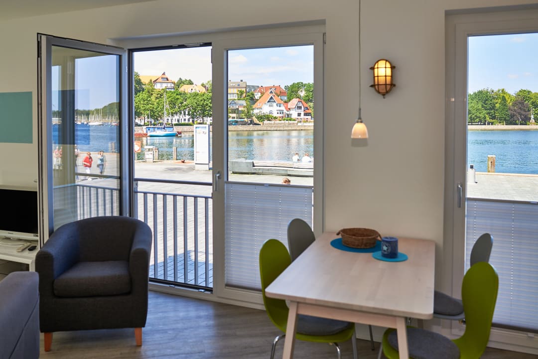 Ausblick Ferienwohnung Ankerplatz 7