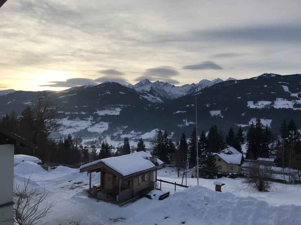 Ausblick vom balkon Apartment zum Rössl