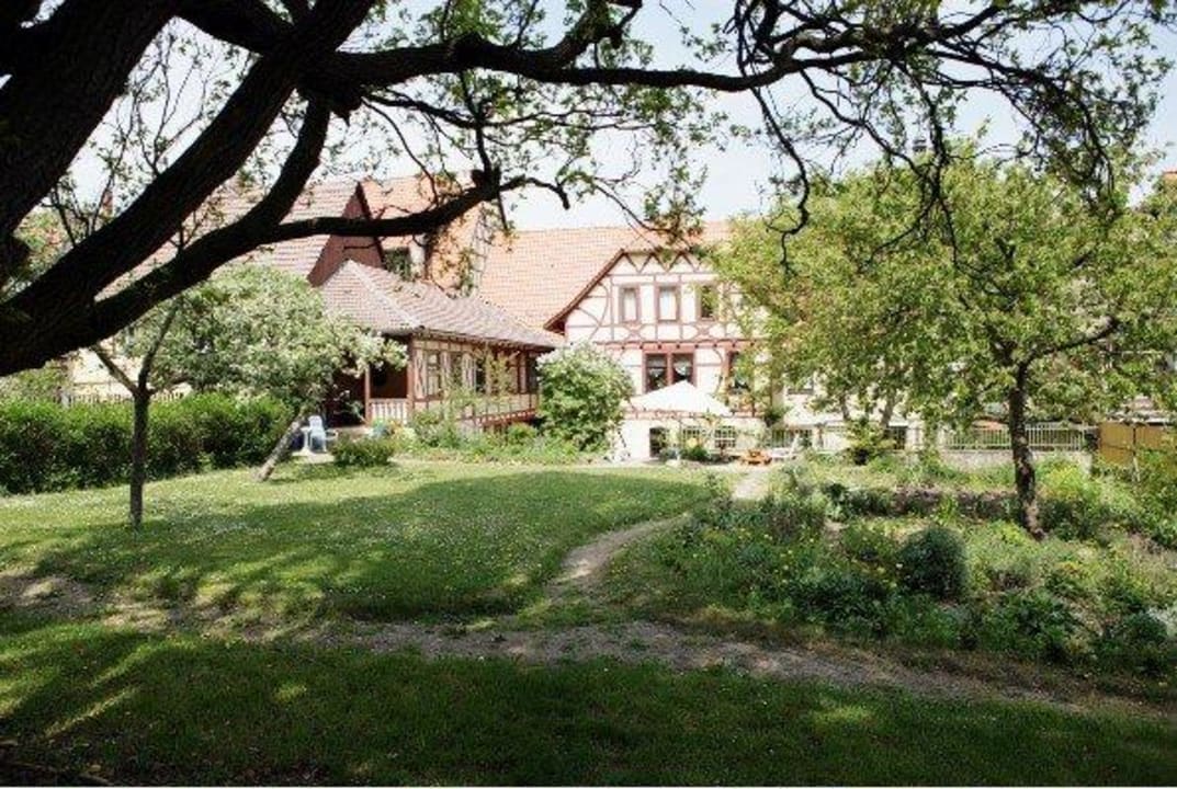 Garten Ferienwohnung Zum Trappen Arnstadt