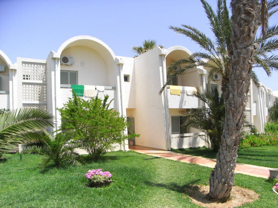 Eingangsbereich Bungalow-Anlage Dar Khayam