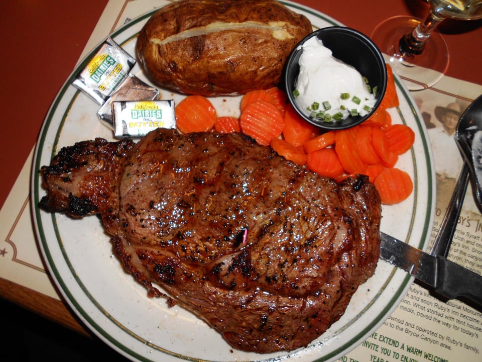 Nicht versäumen : die superguten Steaks  Best Western Plus Ruby's Inn