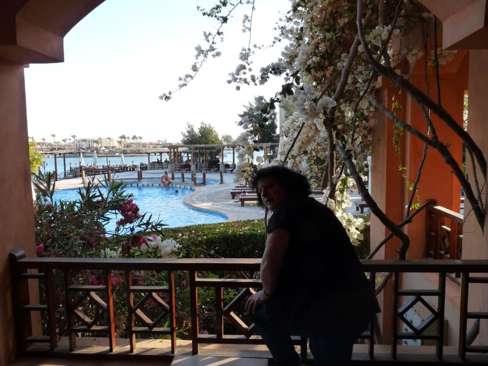 Ausblick aus dem Zimmer  Sultan Bey Hotel, El Gouna