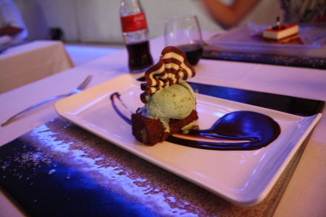 Nachspeise Krystal Restaurant Hotel Riu Palace Maspalomas Adults Only