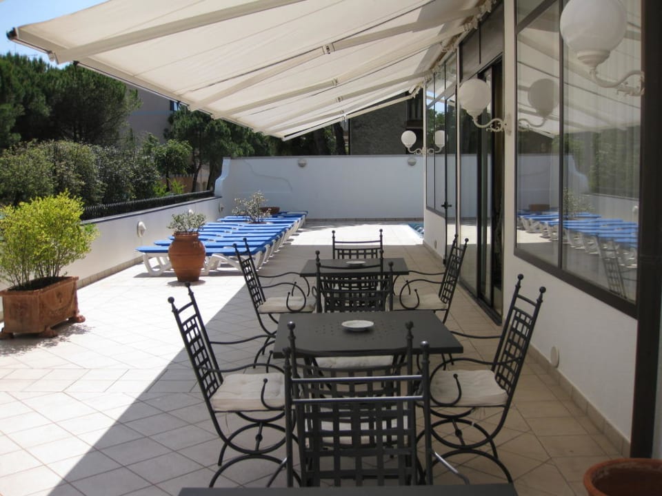 Terrasse/Sitzgelegenheit Palace Hotel Regina