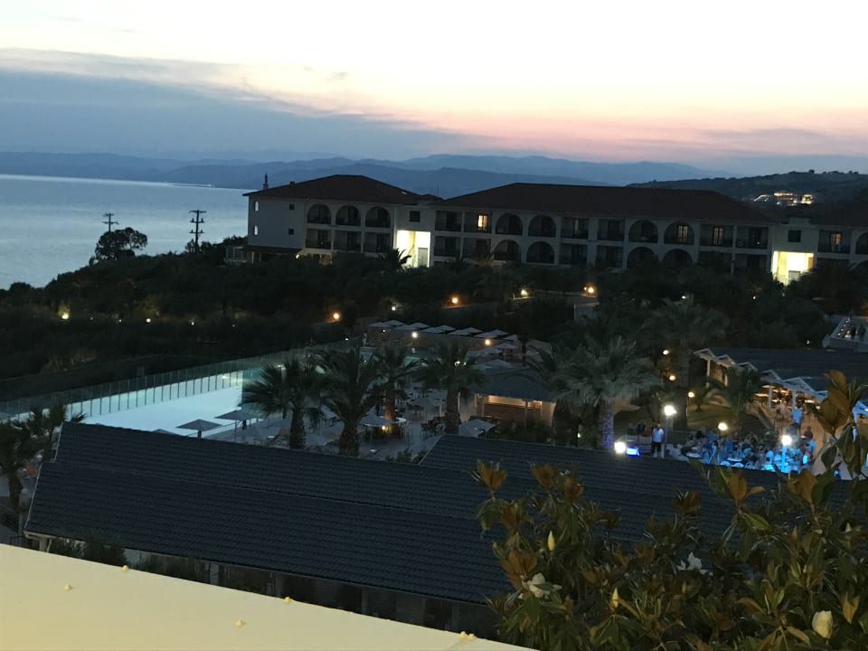 Ausblick Akrathos Beach Hotel