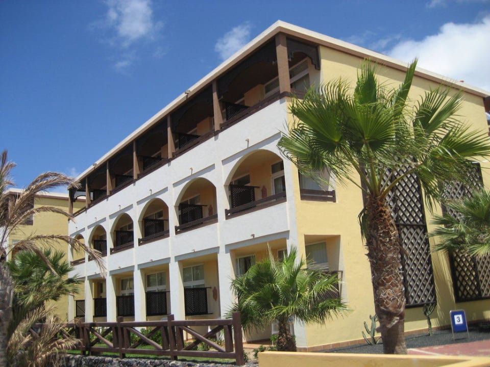 Im Obergeschoss im Block 3 haben wir gewohnt. Occidental Jandía Playa
