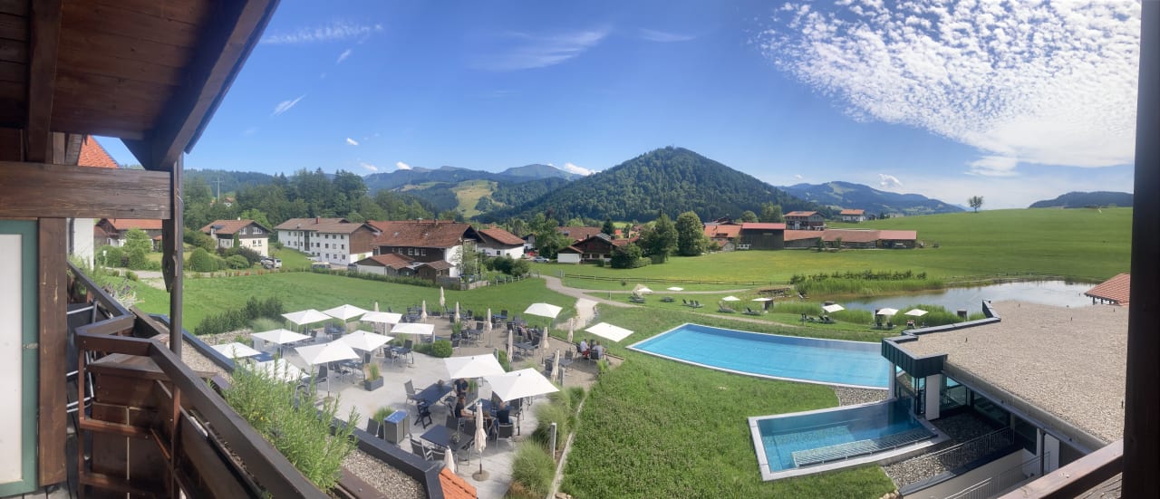 Ausblick Haubers Naturresort