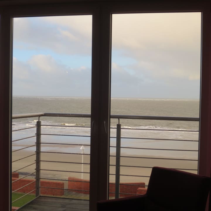 Blick auf die Nordsee Strandhotel Georgshöhe