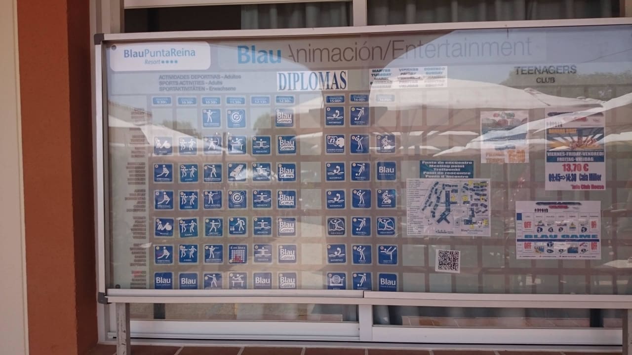 Angebot Animation blau punta reina