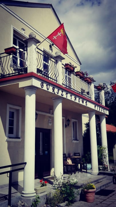 Außenansicht Dworek Bursztynowe Piaski