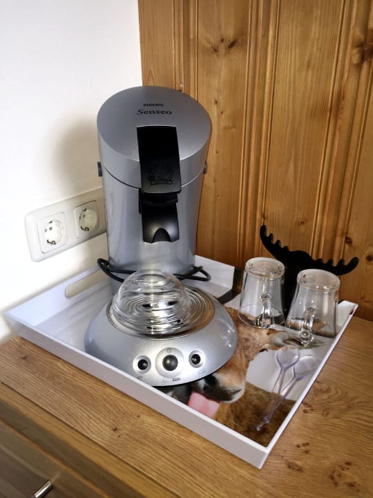 Senseo Kaffeemaschine in allen Zimmern Hotel Engel