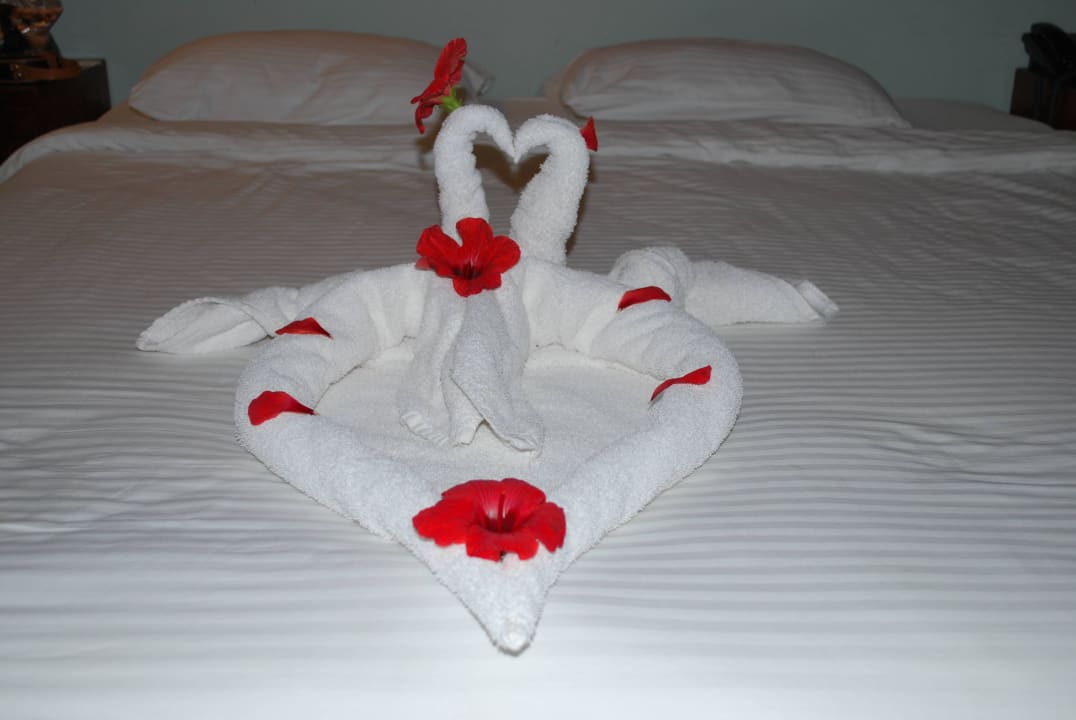 Handtuch-Kunst Golden Beach Resort