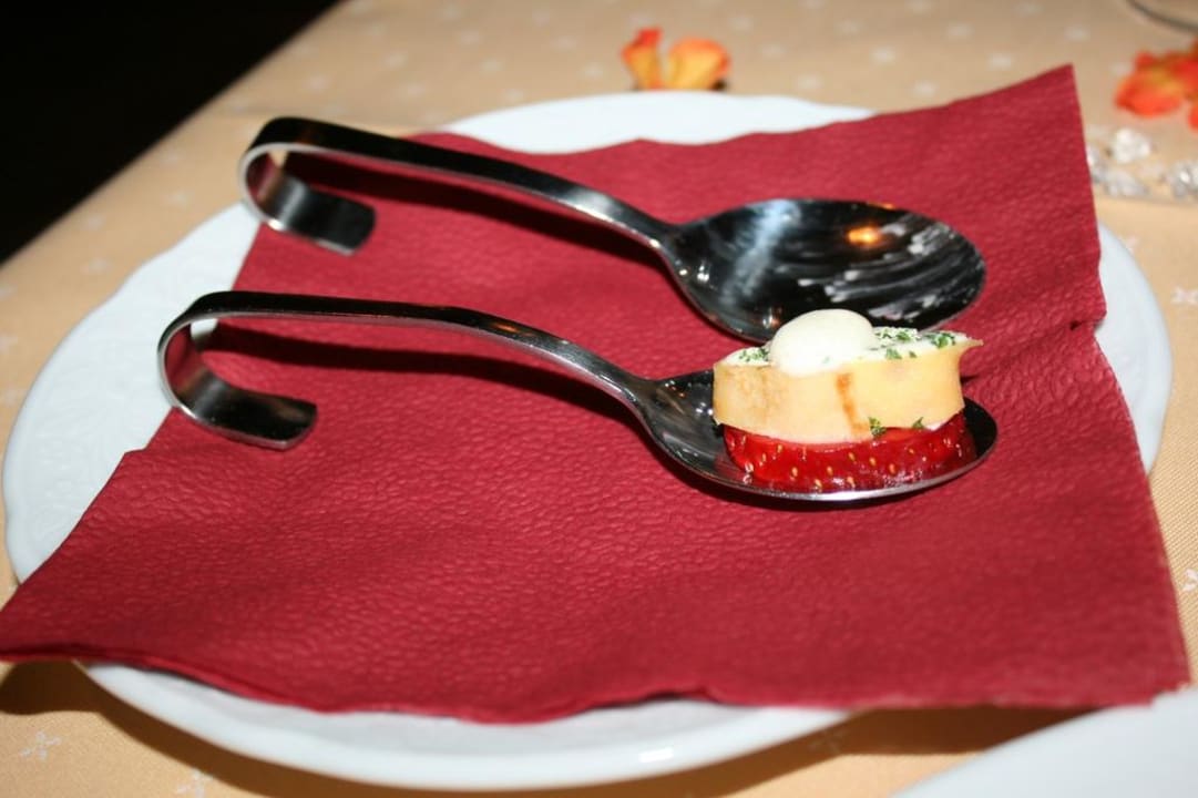 Gruß aus der Küche- sehr lecker! Parkhotel Bad Schandau