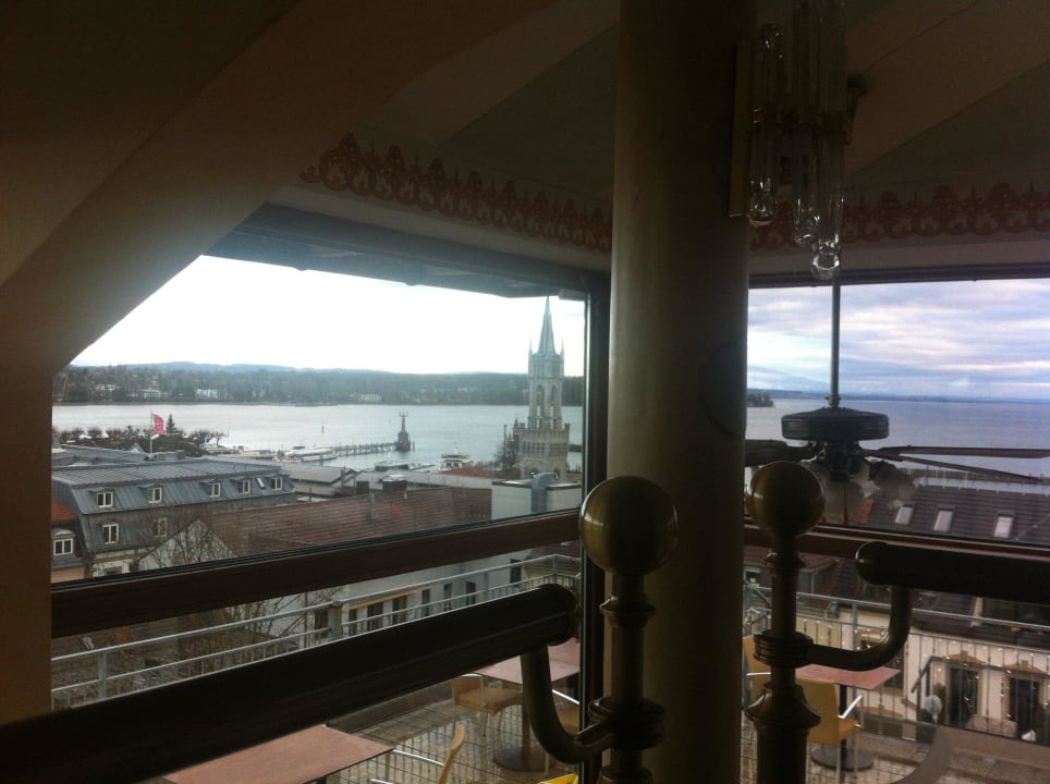 Aussicht von Früschtückraum Hotel Viva Sky