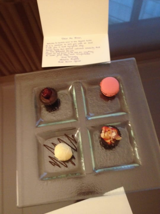 Begrüßung  Regent Warsaw Hotel