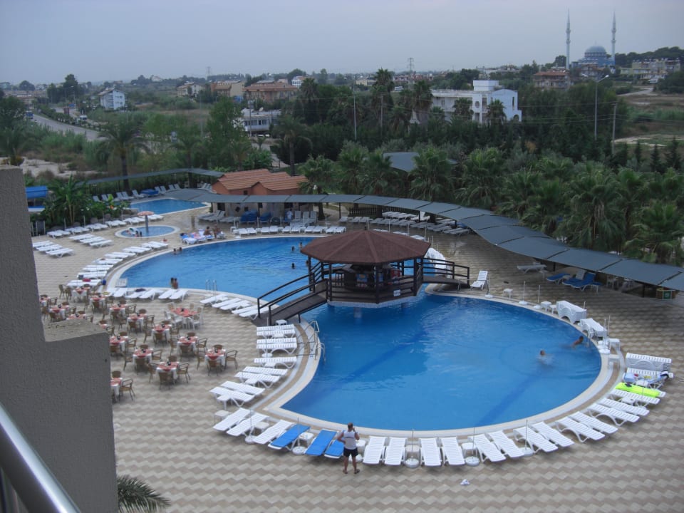 Ausblick vom Balkon FUN&SUN Smart Hane Sun Hotel