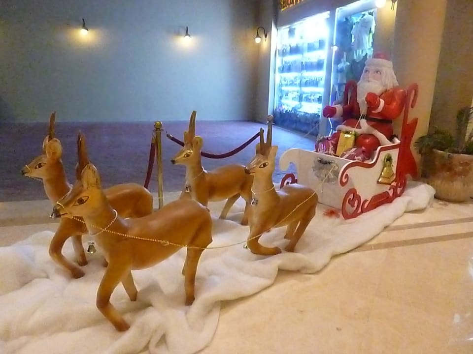 Weihnachtsdeko Cleopatra Luxury Resort Makadi Bay