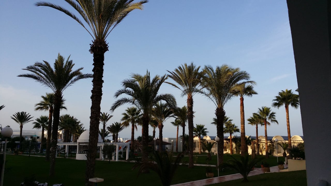 Blick vom Balkon El Mehdi Beach Resort