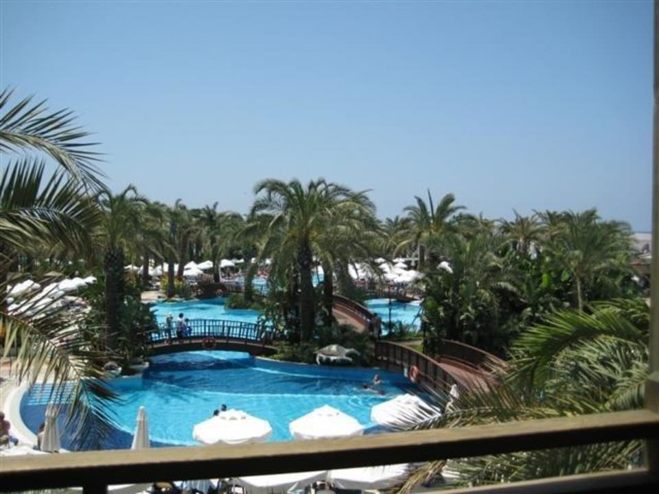 Ausblick vom Balkon der Bar Sunis Kumköy Beach Resort Hotel & Spa