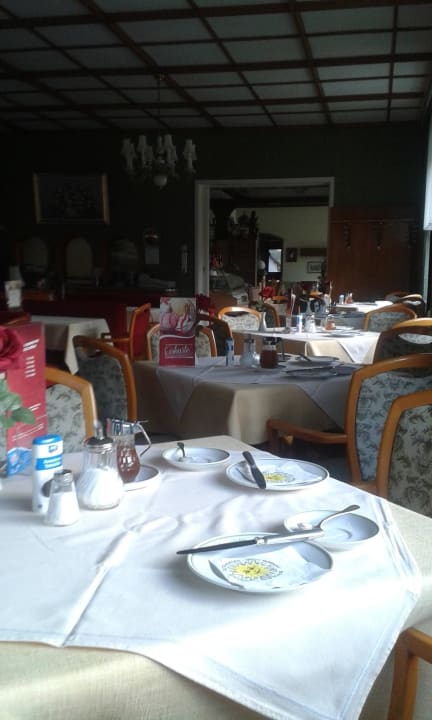 Frühstückstisch Hotel Pension Waldschlösschen