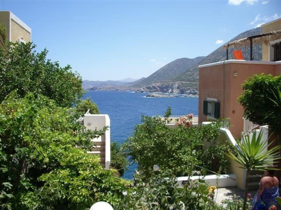 View over mediterranean sea Ormos Atalia Village