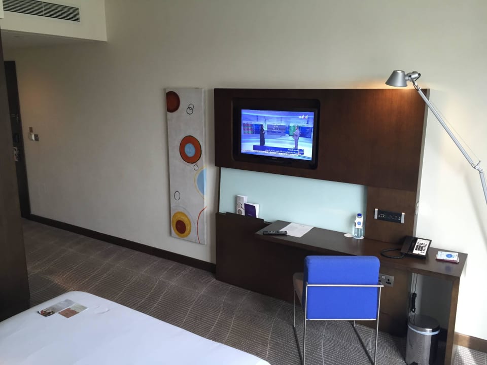 Vom Bett aus Hotel Novotel Abu Dhabi Gate