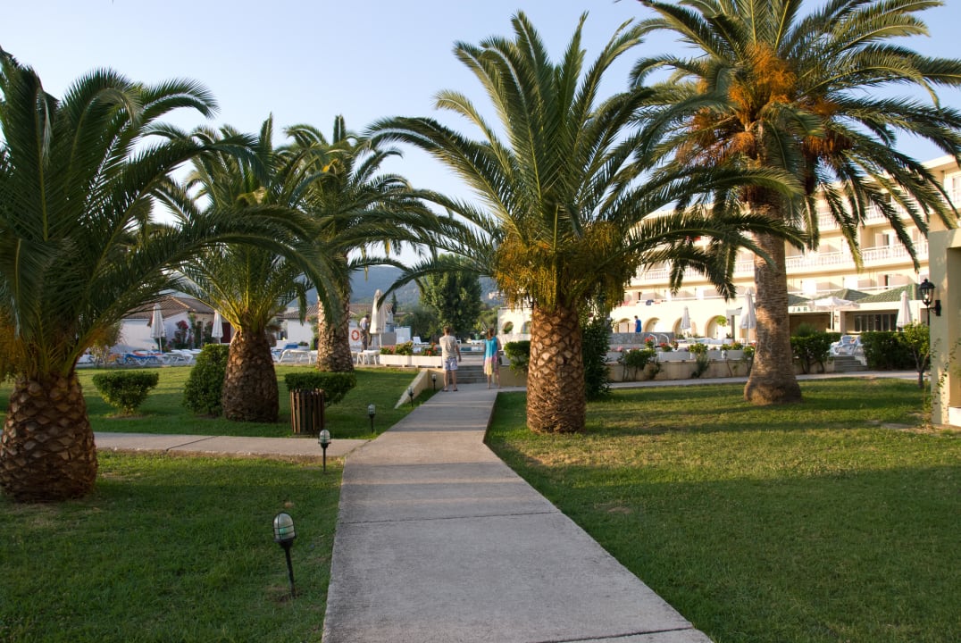 Messonghi Beach Hotel in July 2012 Garden Mitsis Messonghi Beach Hotel