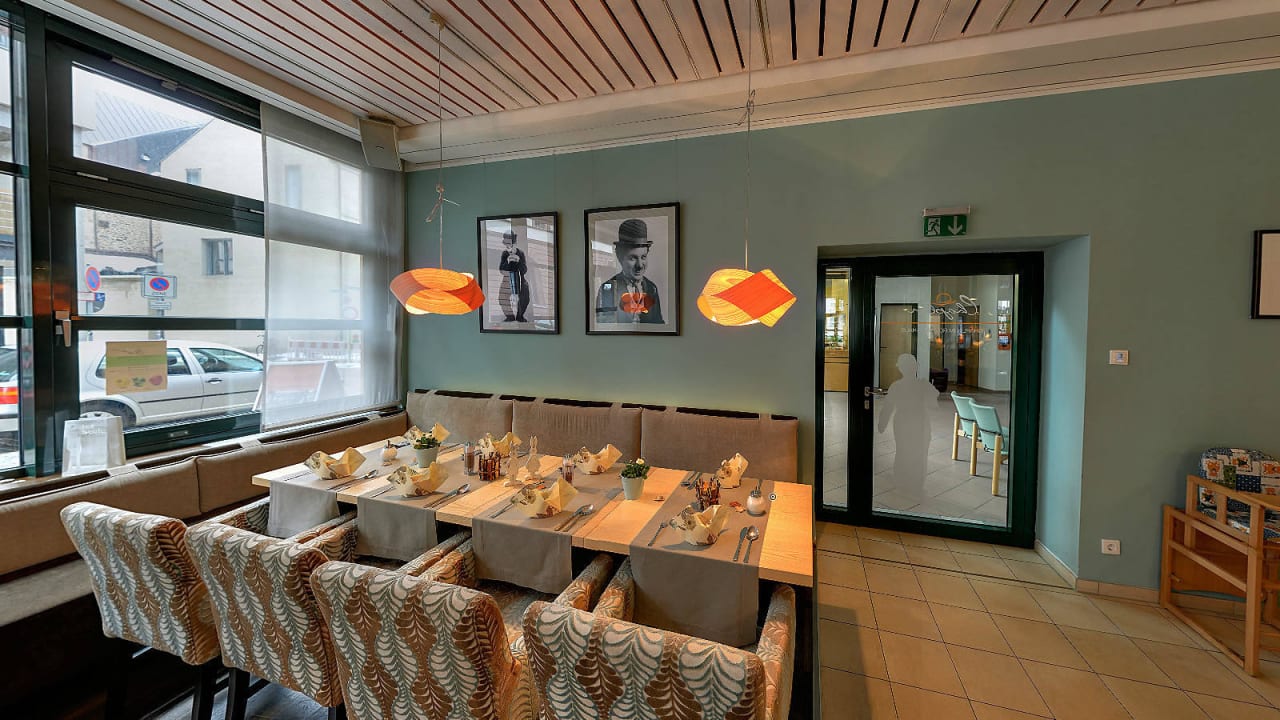 Innenansicht "Chaplin Restaurant" Roncalli Haus