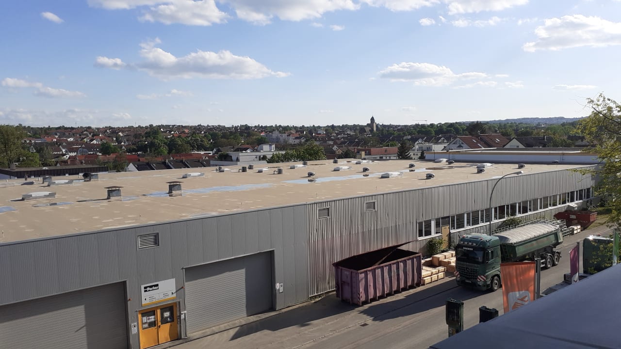 Ausblick AMH Airport-Messe-Hotel Stuttgart