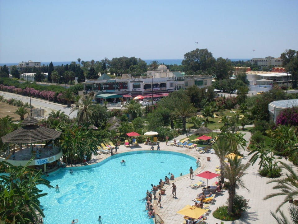 Aufnahme von unserem Zimmer Hotel African Queen