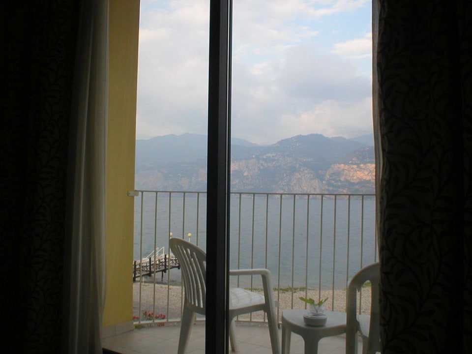 Blick aus dem Bett Hotel Europa