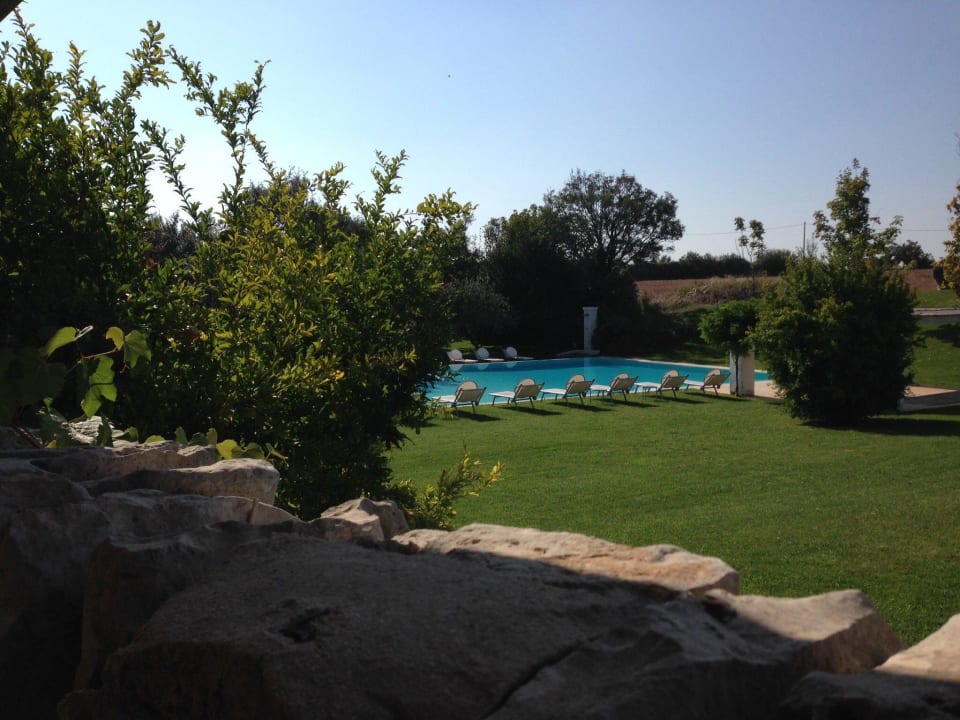 Entspannung in mitten des Gartens Villa Cenci